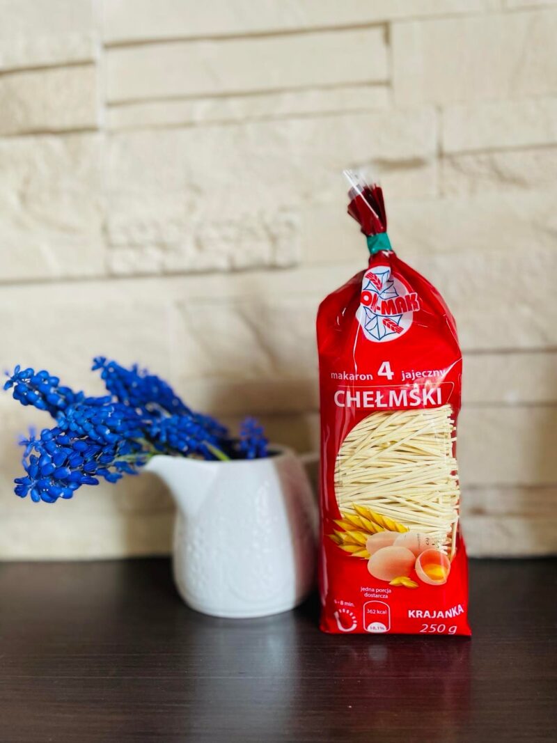 Makaron Dom Mak chełmski 4 jajeczny nitki 250g.