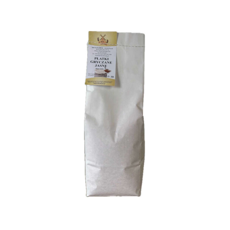Płatki gryczane jasne 500 g.