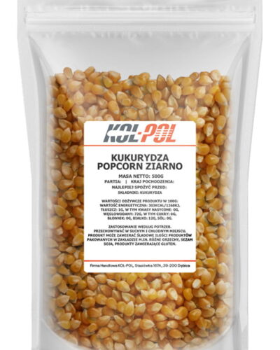 Kukurydza popcorn ziarno 500 g.