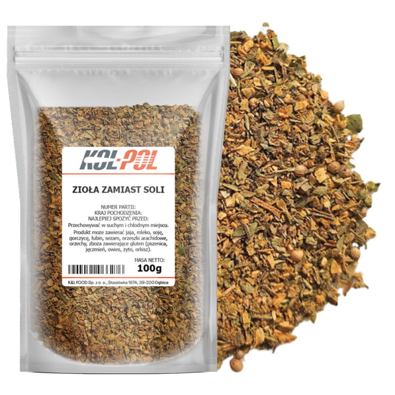 Zioła zamiast soli 100g.